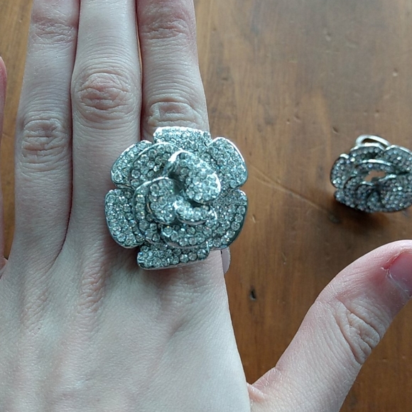 Metal Rose Rings - Picture 2 of 3